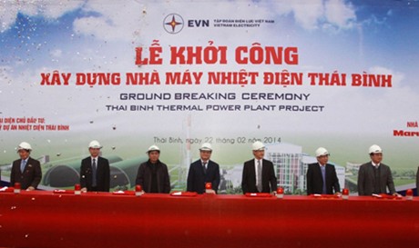 Work starts on Thai Binh thermal power plant